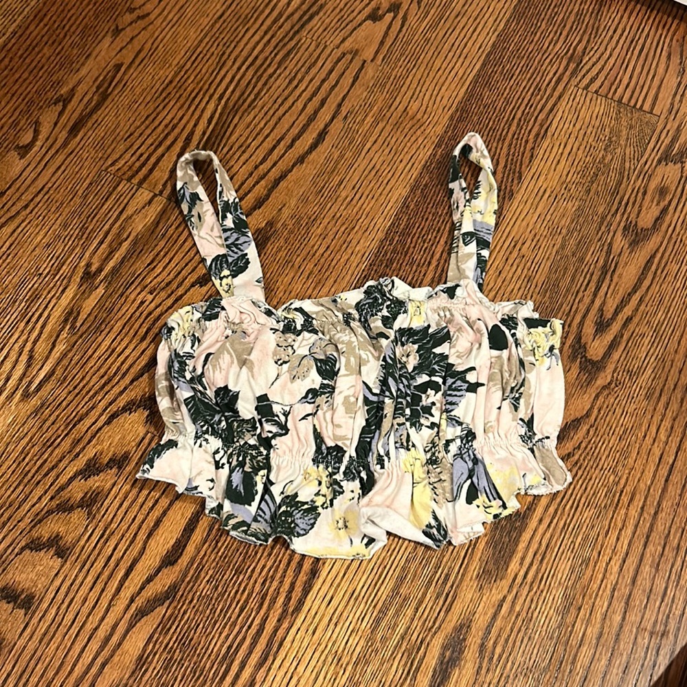 Floral tank top